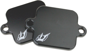 Engine Block Off Plates Black