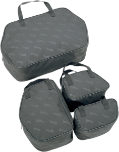 Saddlebag Packing Cube Liner Set Black, 2, nordicamoto.ro