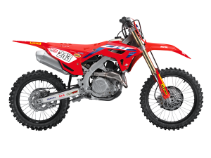 Blackbird Racing Replica Team Honda Hrc 2022 Graphics Kit With Seat Cover Red