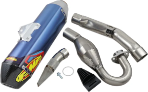 Sistem de evacuare Factory 4.1 Rct, anodizat albastru, 1, nordicamoto.ro