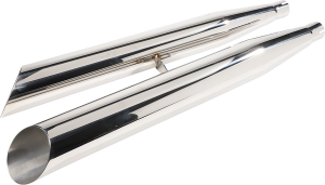 Bomber Slip-on Mufflers Polished, 1, nordicamoto.ro