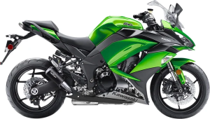 Tobă de eșapament LeoVince LV-10 Black Edition Slip-On pentru Kawasaki Z1000 (2010-2020), 4, nordicamoto.ro