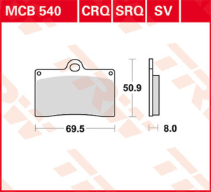 All Round Ceramic Brake Pads