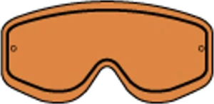 Piese de schimb Offroad, RACING GOGGLES DOUBLE LENS ORANGE, nordicamoto.ro