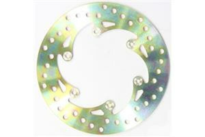 Round D-series Fixed Offroad Brake Rotor Gold, Zinc