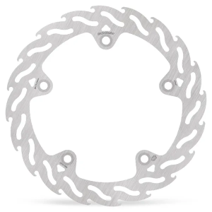 Flame Series Fixed Rotor Silver, Stainless Steel