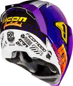 Casca Icon Airflite™ Quarterflash Purple XS, 4, nordicamoto.ro