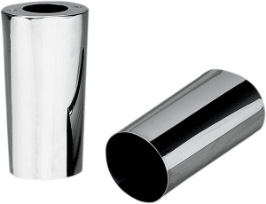 Fork Slider Covers Black Standard, 2, nordicamoto.ro