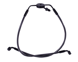 Non-abs Dual Disc Lower Dot Brake Line Karbonfibr