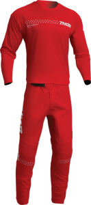 Tricou copii Thor Sector Minimal Red XS, 2, nordicamoto.ro