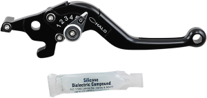 Halo Adjustable & Folding Brake Lever Black, 1, nordicamoto.ro