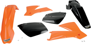 Full Body Replacement Plastic Kit Black, Orange