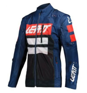 Geaca Leatt Enduro Moto 4.5 X-FLOW Blue