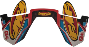 Fmf Exhaust Replacement Decal Black, Red, Yellow