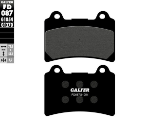 Semi-metallic Brake Pads, 1, nordicamoto.ro