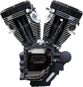 T143 Long-block Engine Black, 1, nordicamoto.ro