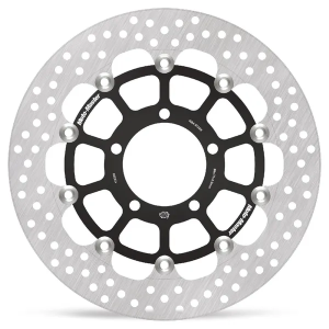 Halo Series Floating Rotor Black, Stainless Steel