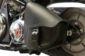 Leather Swingarm Bag Black, 2, nordicamoto.ro