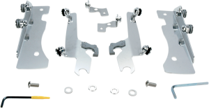 No-tool Trigger-lock Mount Kit For Sportshield Silver, 1, nordicamoto.ro