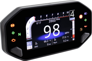 Rx-4 Multi Function Speedometer/tachometer Black, 3, nordicamoto.ro