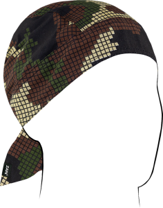 Flydanna® Cotton Headwrap Brown, 1, nordicamoto.ro