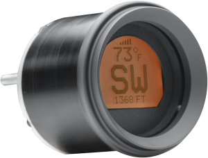 2-3/16(r) Stand-alone Lcd Gps Compass Black