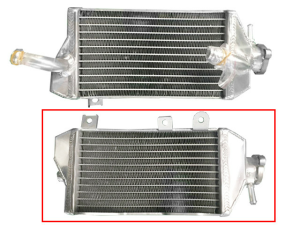 RADIATOR PSIHIC KAWASAKI KXF 450 '16-18 Dreapta Ranforsat, cu capacitate marita , cu Buson