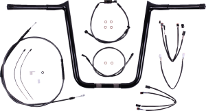 1-1/4(r) Viking Handlebar Installation Kit Black, 2, nordicamoto.ro