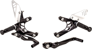 Rearset Black, 1, nordicamoto.ro