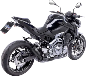 Tobă de eșapament LeoVince LV-10 Full Black Slip-On pentru Kawasaki Z900, nordicamoto.ro