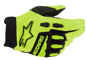 Manusi Copii Alpinestars Full Bore Fluorescent Yellow/Black