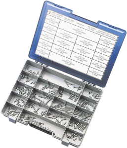 #8 & #10 Fine- And Coarse-thread Bolt Assortment Kits Silver