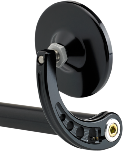 Bar End Mirror Anodized Black