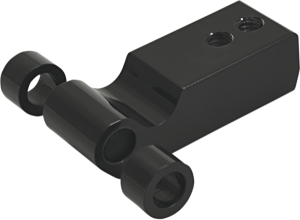 Headlight Mount Extension Hardware Black, 1, nordicamoto.ro