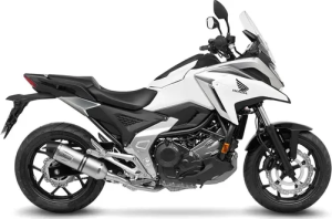 Tobă de eșapament LeoVince LV One Evo Slip-On pentru Honda NC750X (2021-2025), 2, nordicamoto.ro