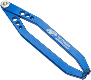 Pin Spanner Wrench Blue, Anodized
