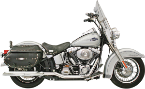 Power Curve True-dual Crossover Header Pipes Chrome