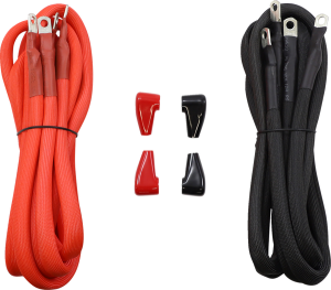 Electric Cable Kit For Winch Black, Red, 2, nordicamoto.ro