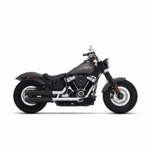 Muffler Slip-on 3.5(r) Duals For Softails Chrome, 1, nordicamoto.ro
