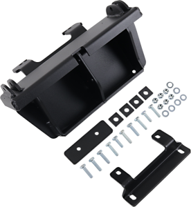 Plow Mount Plate For Rm5 Rapid Mount Plow System Matte Black, Powder-coated