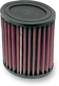 High Flow Air Filter Black, Red