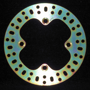 Brake Rotor Gold, Zinc, 1, nordicamoto.ro