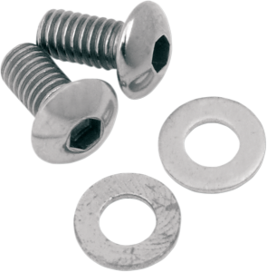 Fork Slider Drain Screws Silver