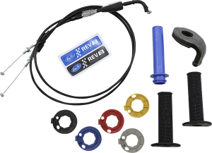 Kit de accelerație cu viteză variabilă Rev3, negru, 2, nordicamoto.ro