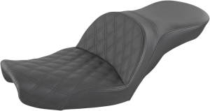 Explorer Lattice Stitch Seat Black