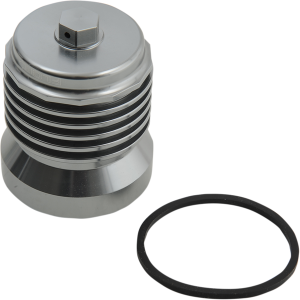 Flo® Oil Filter Silver, 1, nordicamoto.ro