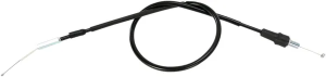 MOOSE RACING Black Vinyl Throttle Cable Black 