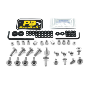 Fairing Bolt Kit For Suzuki Silver