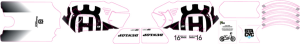 Stacyc Stability 16(r) Cycle Brushless Graphic Kit Black, White 