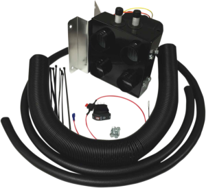 Utv Cab Heater Kit Black 
